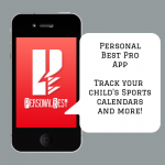Organize Your Child’s Sports Schedule with the Free Personal Best Pro App